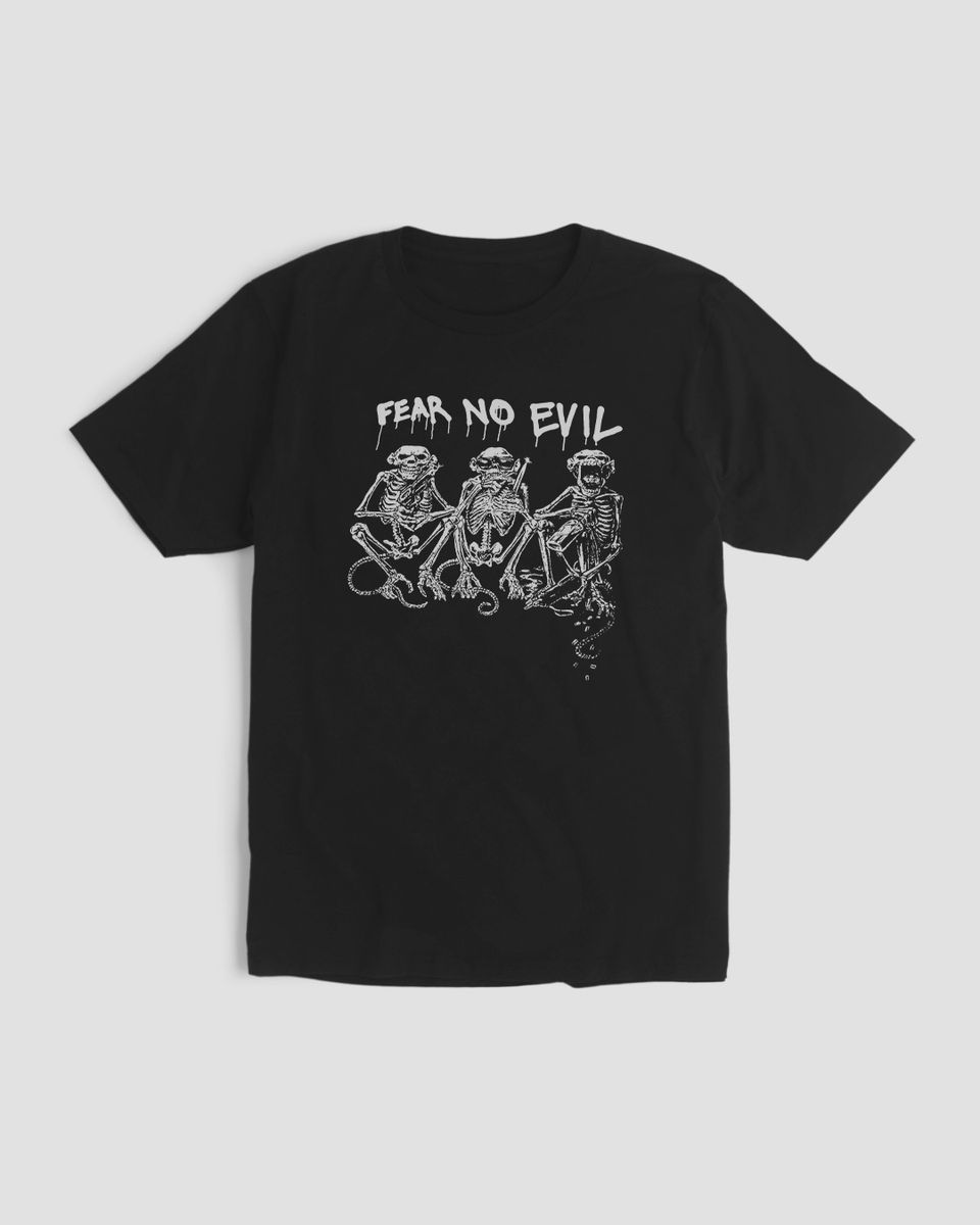 Nome do produto: Camiseta Fear No Evil Mind The Gap Co.