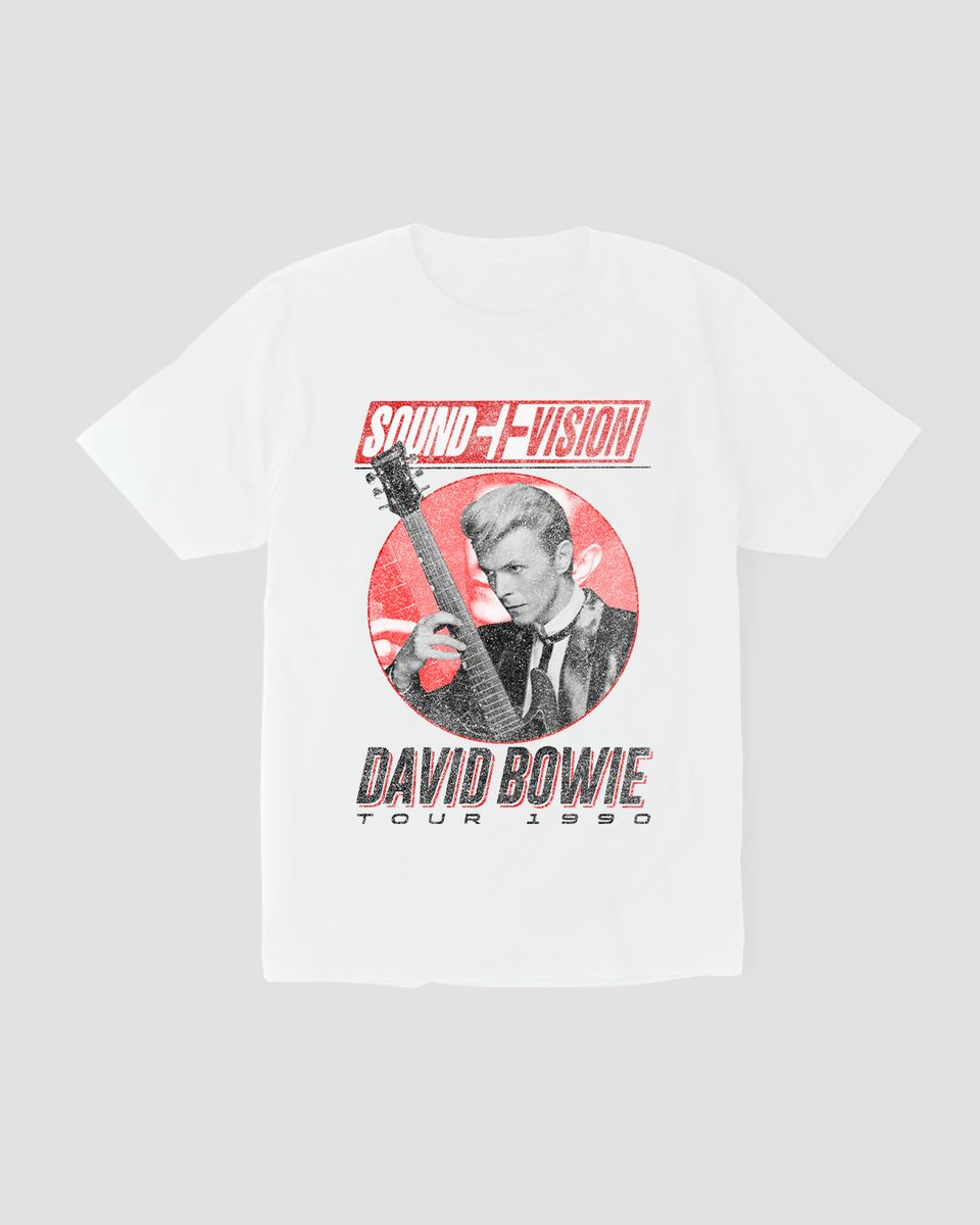 Nome do produto: Camiseta David Bowie Sound Mind The Gap Co.