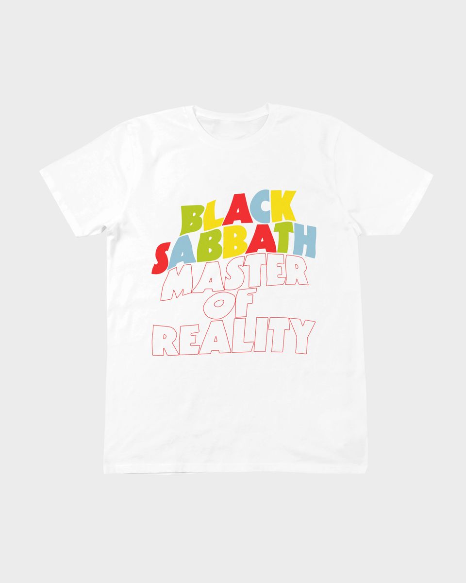 Nome do produto: Camiseta Black Sabbath Master Colour