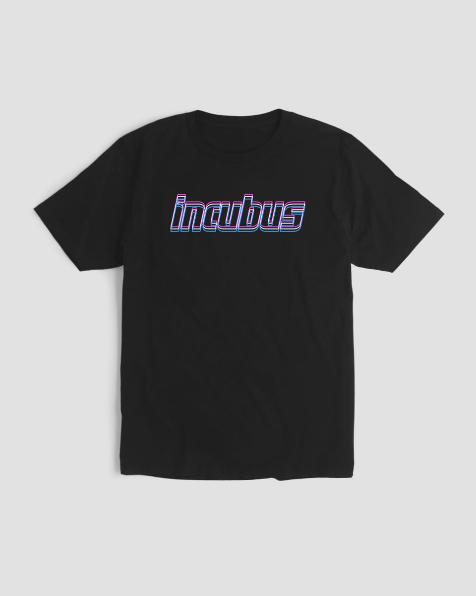 Nome do produto: Camiseta Incubus Logo Black Mind The Gap Co.