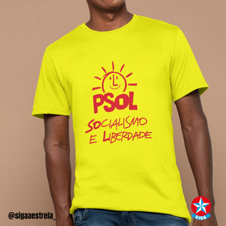 Camisa PSOL - Partido Socialismo E Liberdade - Boulos | Erundina