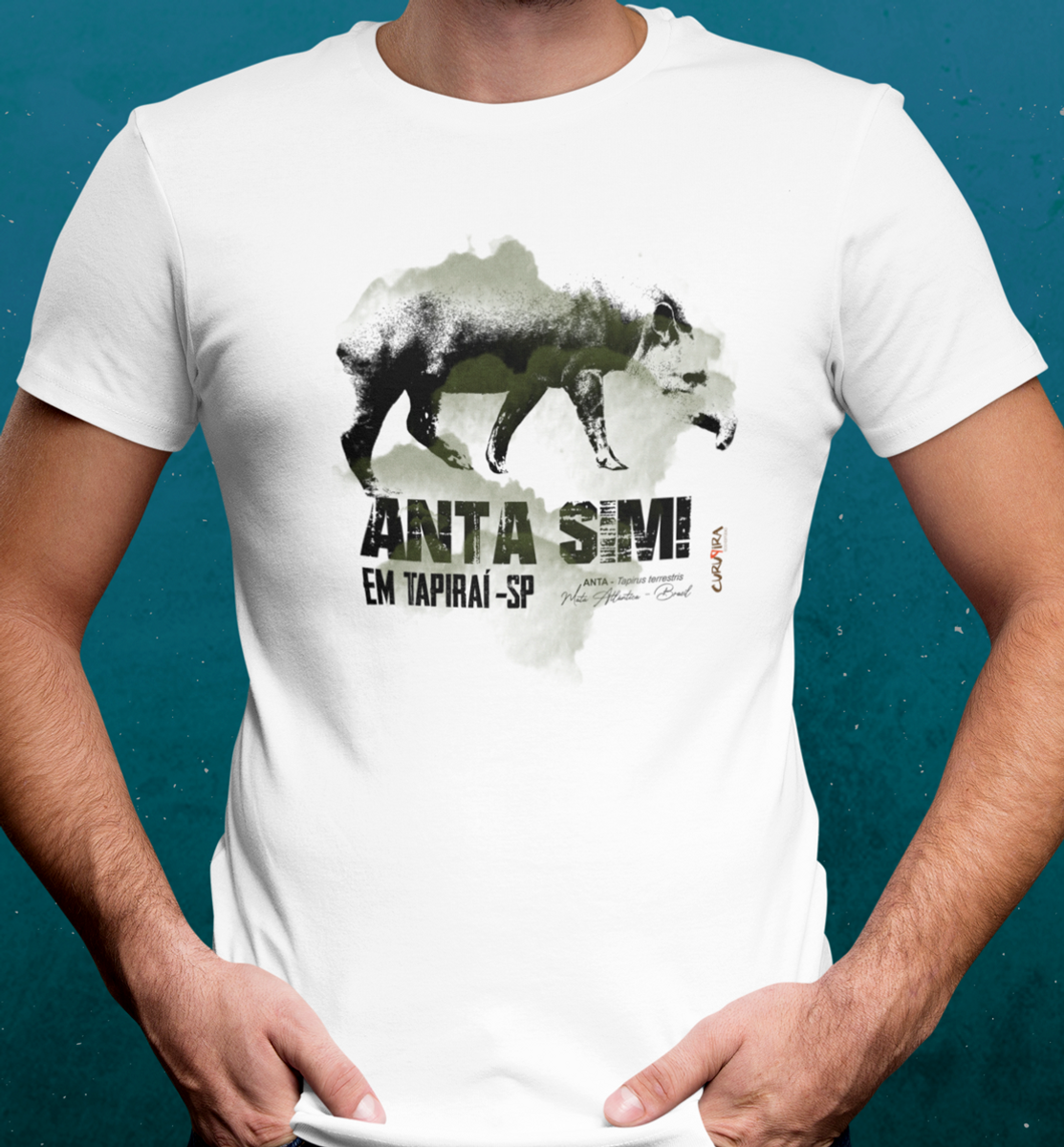 Nome do produto: camiseta anta sim tapirai