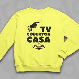 Tv, cobertor, casa