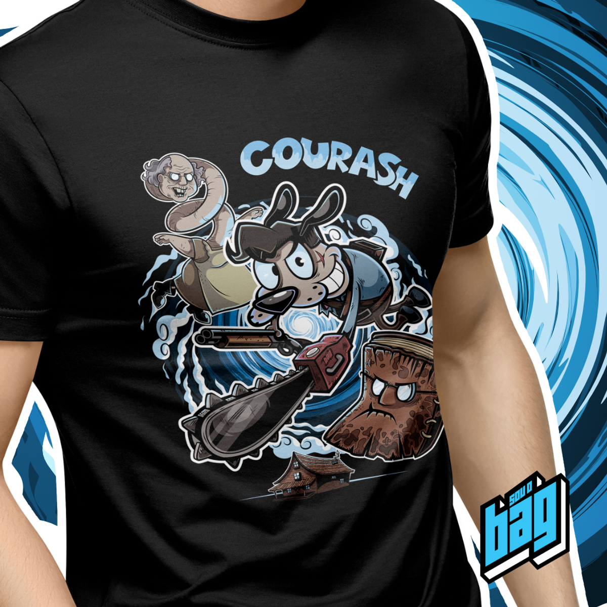 Nome do produto: Camiseta Courash