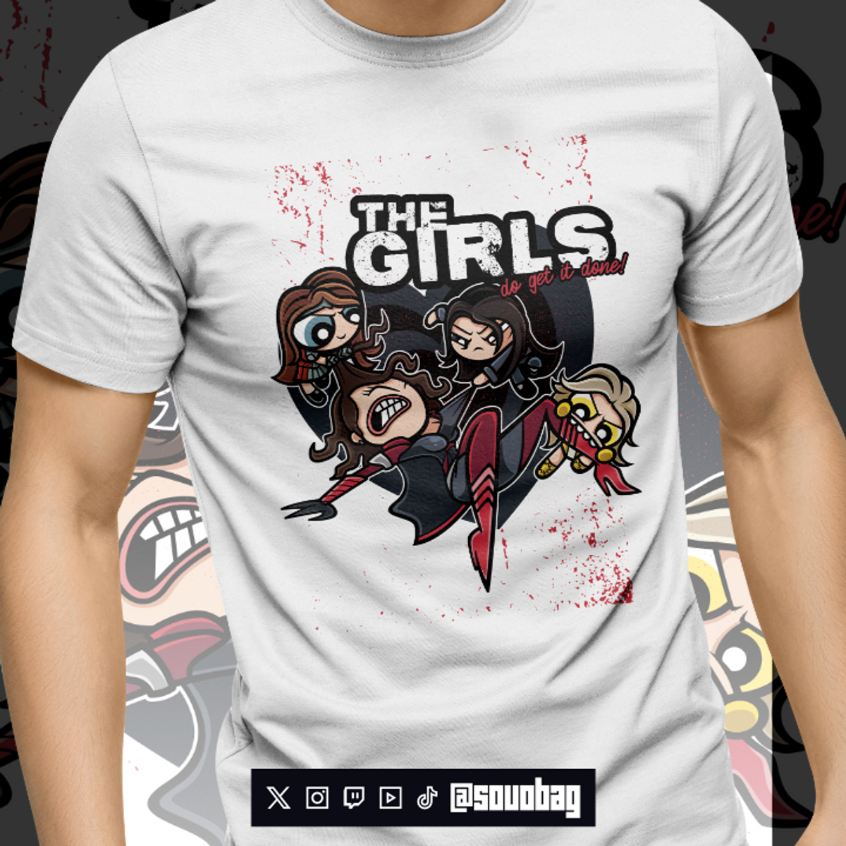 Nome do produto: Camiseta The Girls