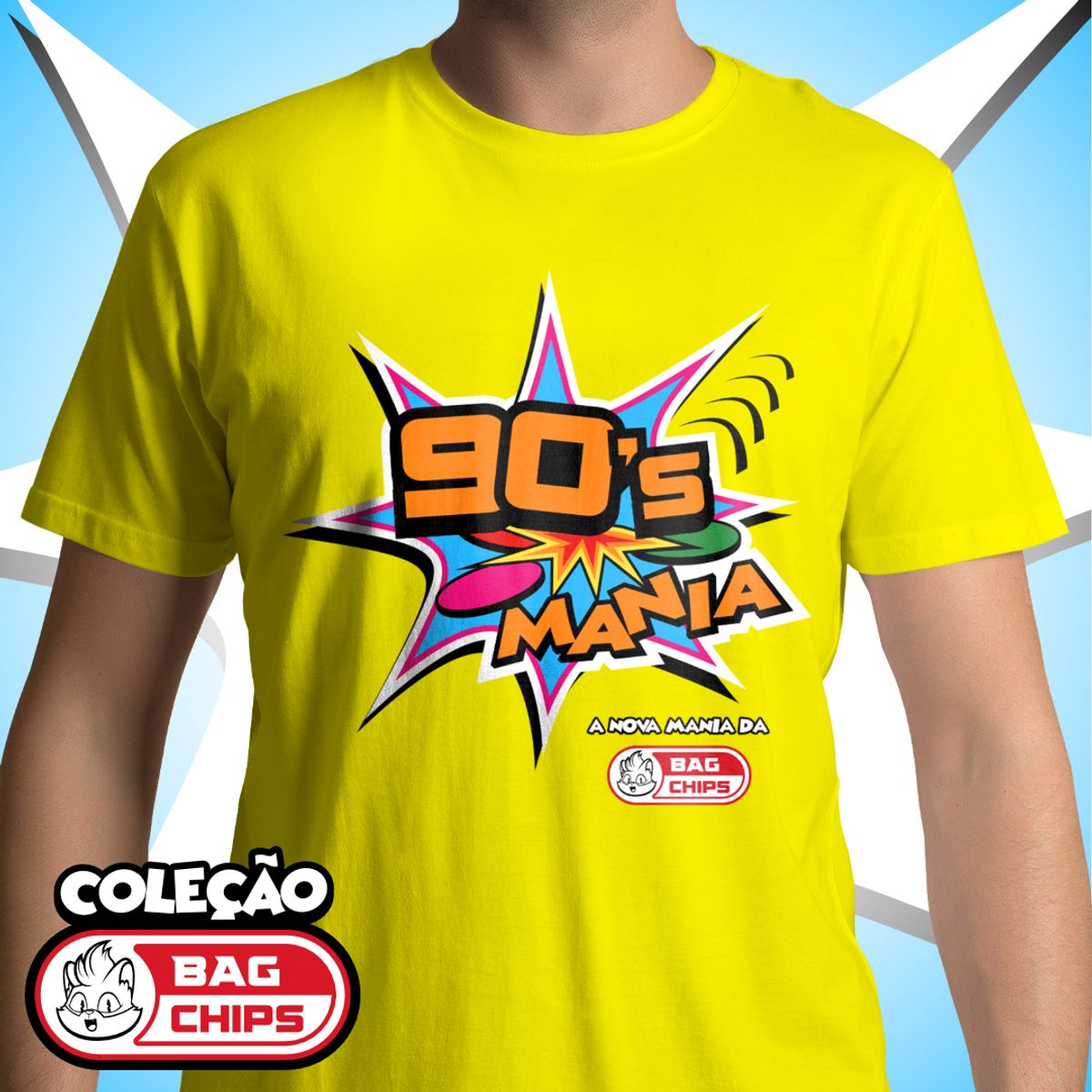 Nome do produto: Camiseta 90\'s Mania