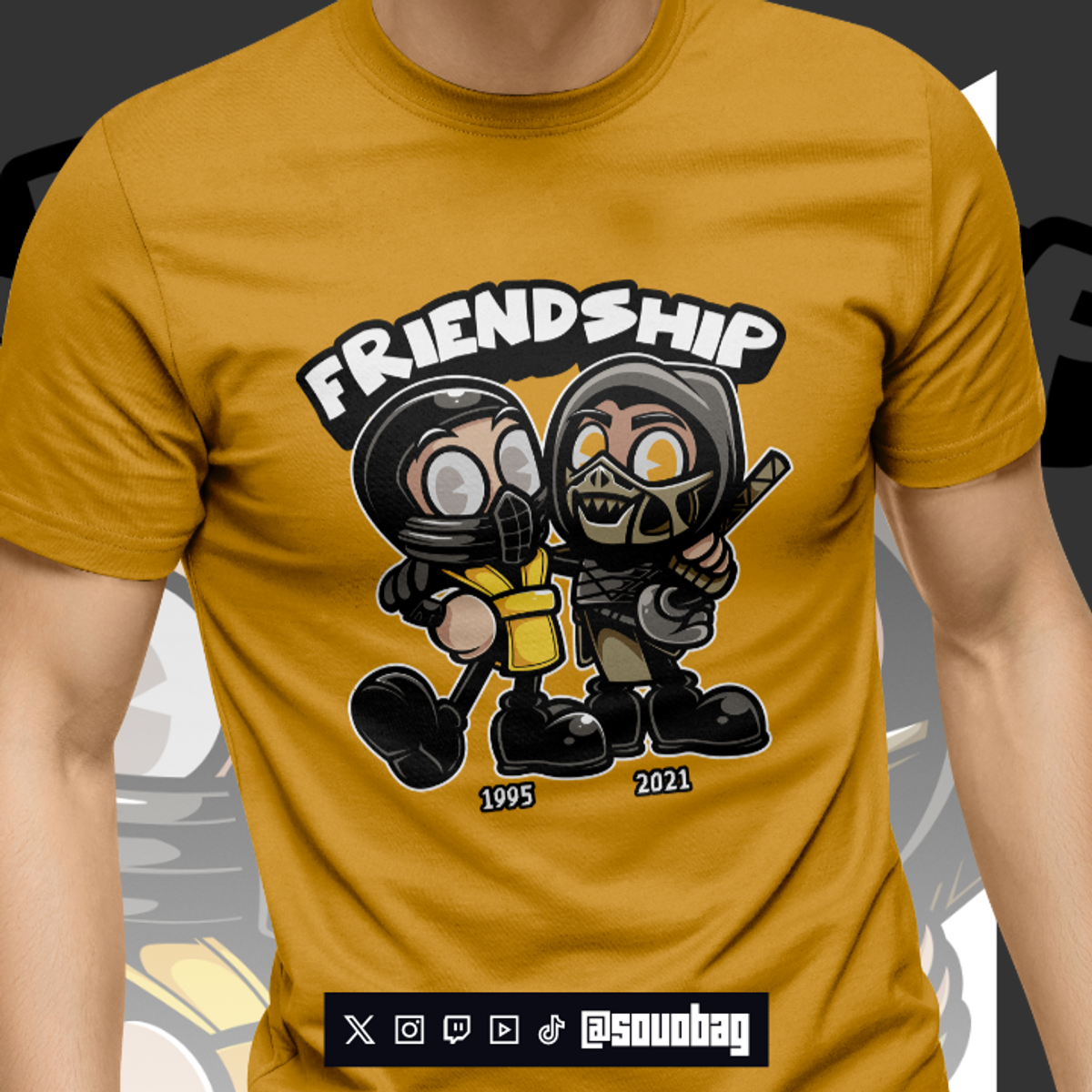 Nome do produto: Camiseta Friendship Scorpion