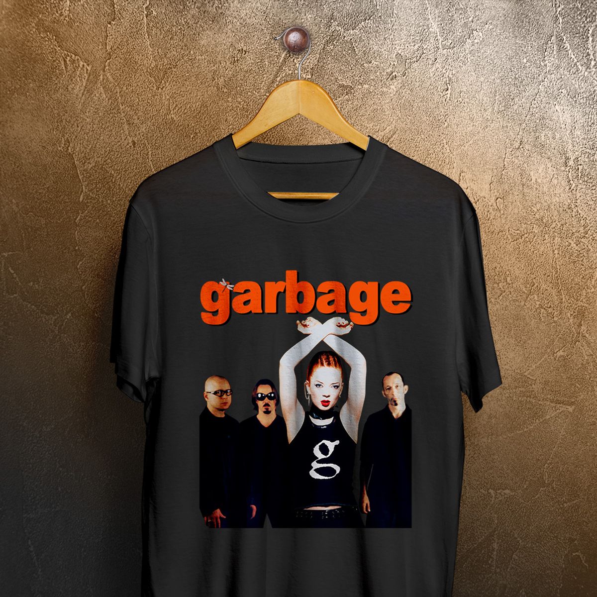 Nome do produto: Camiseta Garbage