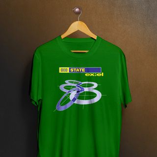 Nome do produtoCamiseta 808 State - Ex:el