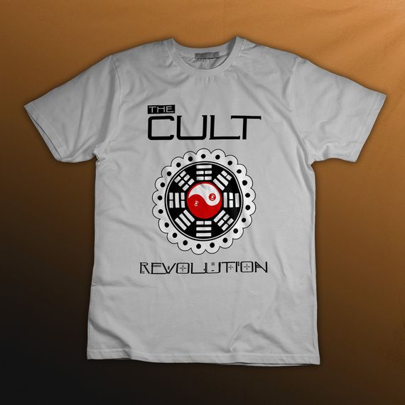 Plus Size The Cult - Revolution - Logo Preto