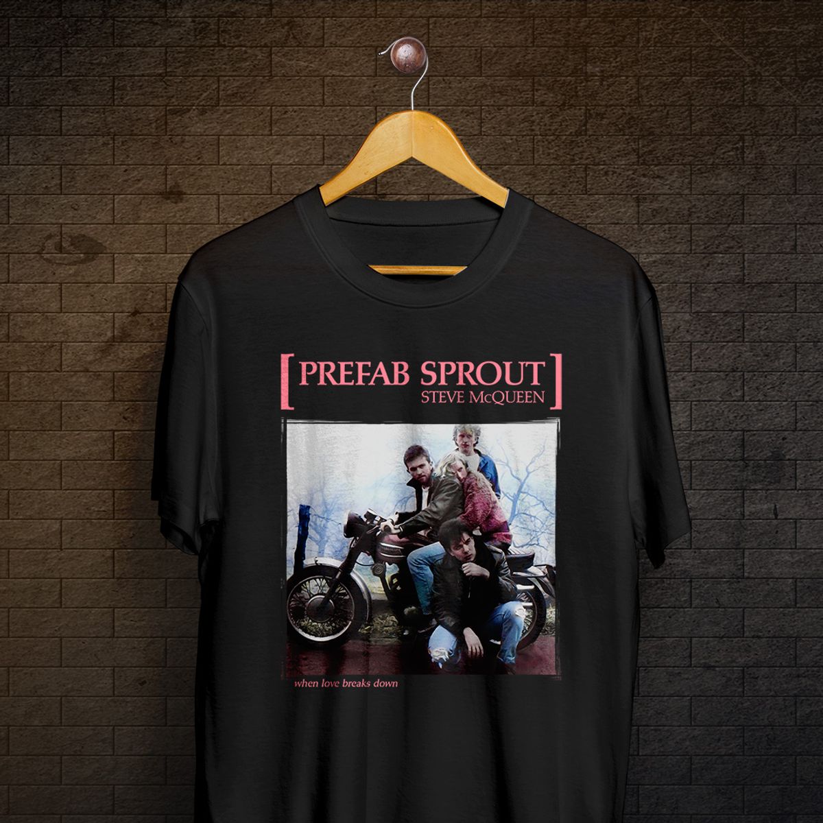 Nome do produto: Camiseta Prefab Sprout - Steve McQueen