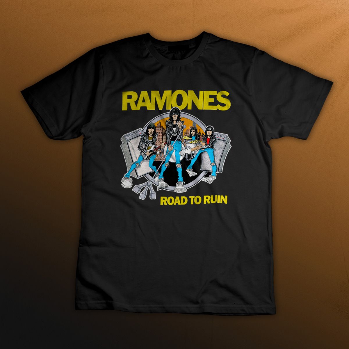 Nome do produto: Plus Size Ramones - Road To Ruin