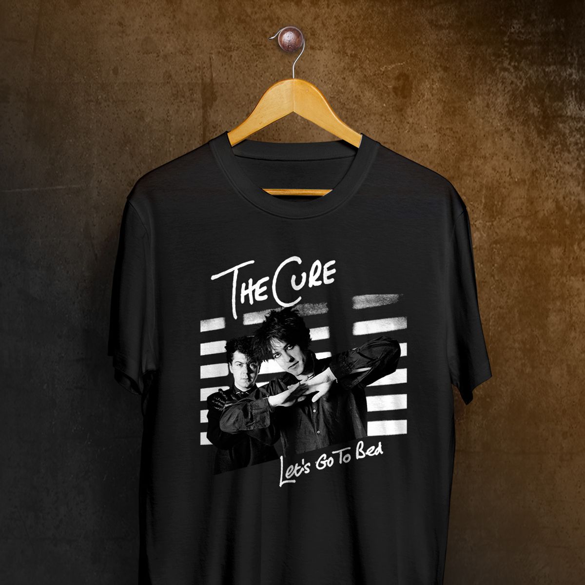 Nome do produto: Camiseta The Cure - Let\'s go to Bed
