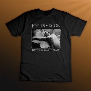 Plus Size Joy Division - Love - Logo Branco
