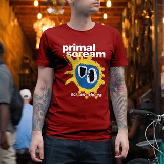 Nome do produtoCamiseta Primal Scream - Screamadelica