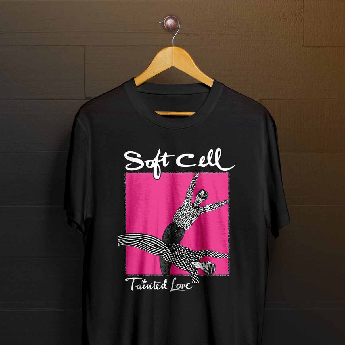 Nome do produto: Camiseta Soft Cell - Tainted Love - Logo Branco