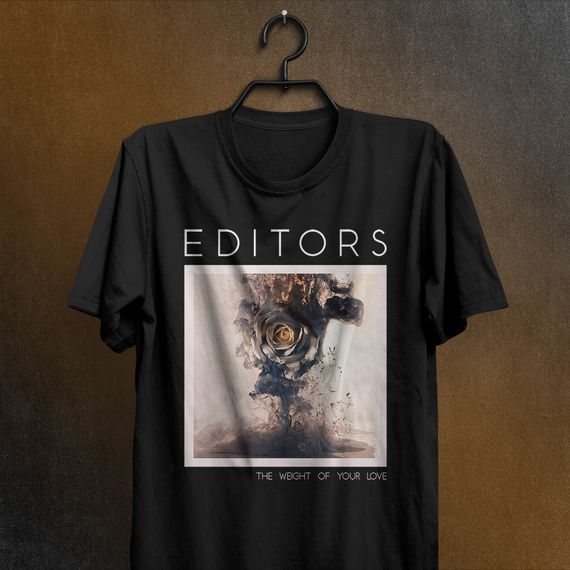 Camiseta Editors - The Weight of your Love
