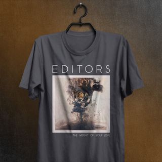 Nome do produtoCamiseta Editors - The Weight of your Love