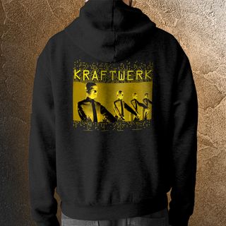 Moletom com capuz e síper Kraftwerk - Live