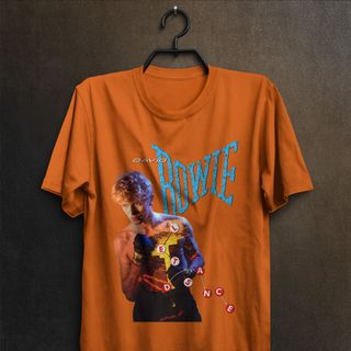 Nome do produtoCamiseta David Bowie - Let's Dance