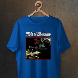 Nome do produtoCamiseta Nick Cave + Kylie Minogue - Where the Wild Roses Grow