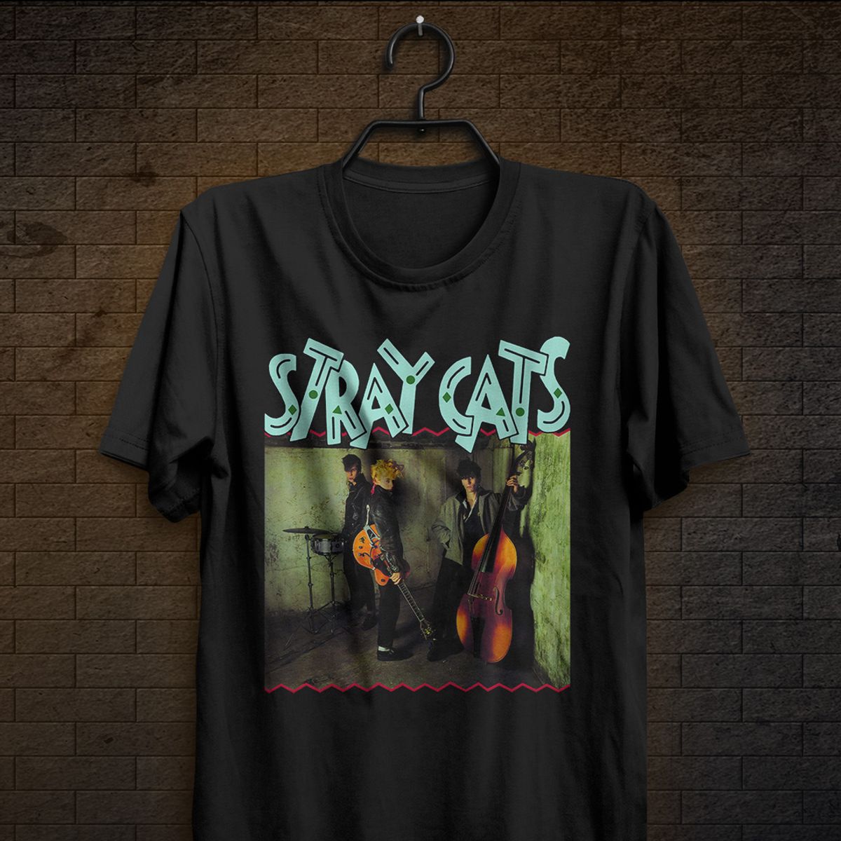 Nome do produto: Camiseta Stray Cats