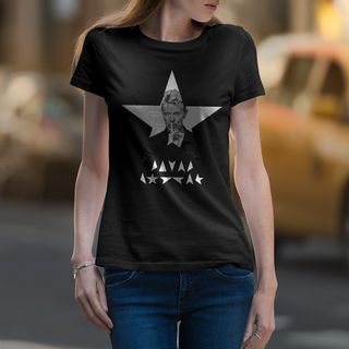 Nome do produtoBaby Look David Bowie - Black Star II