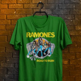 Nome do produtoCamiseta Ramones - Road To Ruin