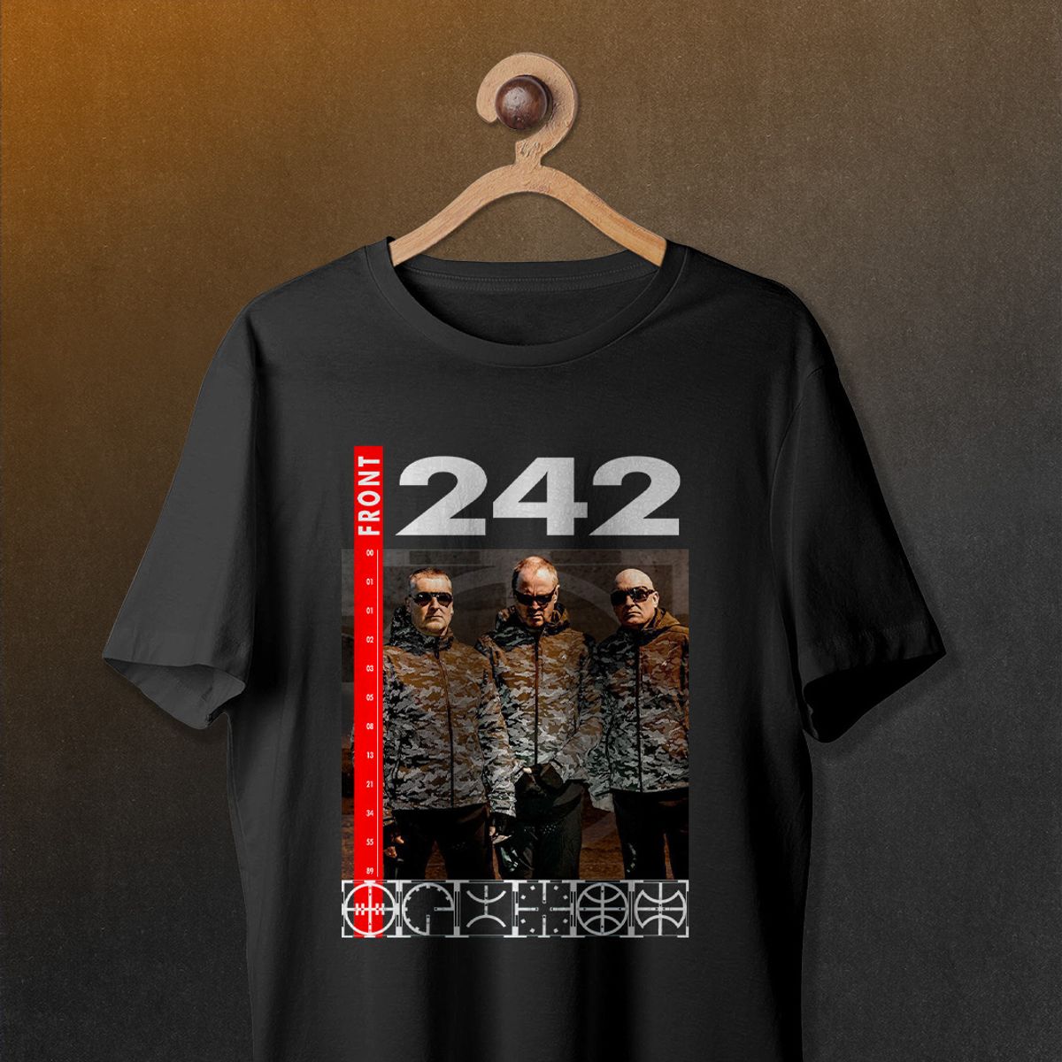 Nome do produto: Camiseta Front 242