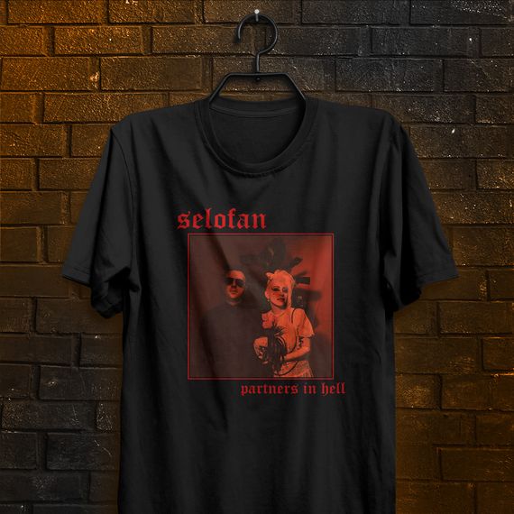 Camiseta Selofan - Partners in Hell