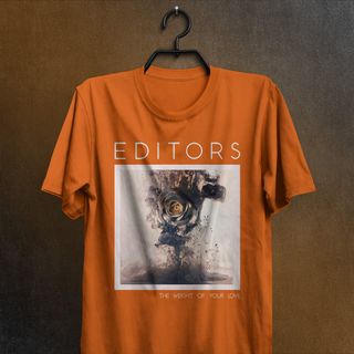 Nome do produtoCamiseta Editors - The Weight of your Love