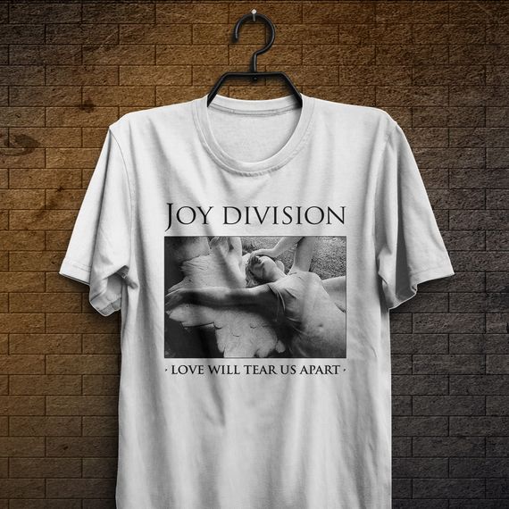 Camiseta Joy Division - Love - Logo Preto