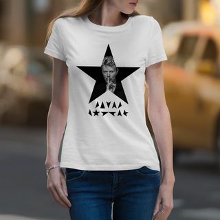 Nome do produtoBaby Look David Bowie - Black Star