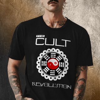 Nome do produtoCamiseta The Cult - Revolution - Logo Branco