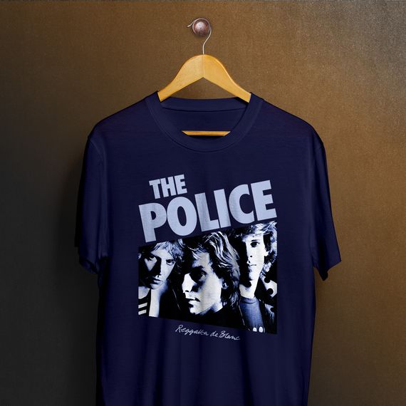 Camiseta The Police - Reggatta de Blanc