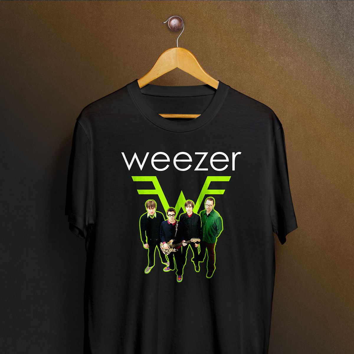 Nome do produto: Camiseta Weezer - Green