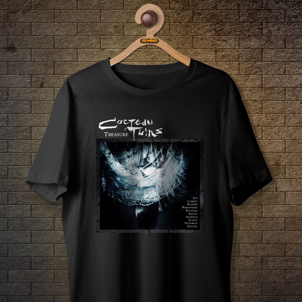 Nome do produto: Camiseta Cocteau Twins - Treasure