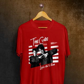 Nome do produtoCamiseta The Cure - Let's go to Bed