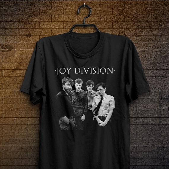 Camiseta Joy Division - Logo Branco