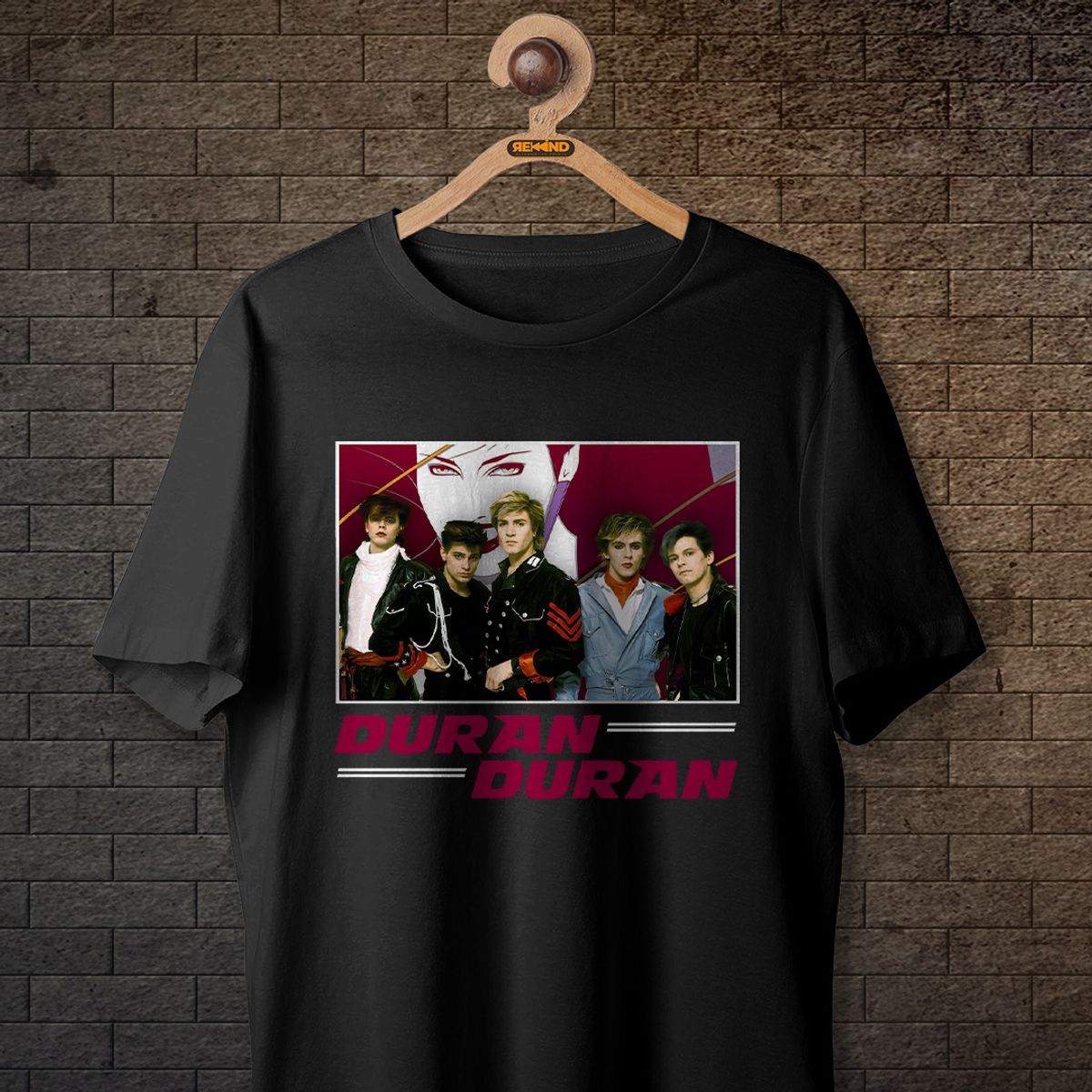 Nome do produto: Camiseta Duran Duran