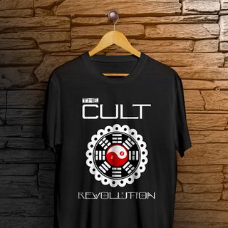 Camiseta The Cult - Revolution - Logo Branco