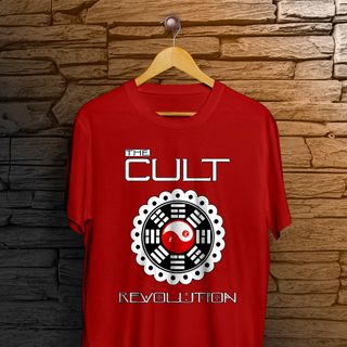 Nome do produtoCamiseta The Cult - Revolution - Logo Branco