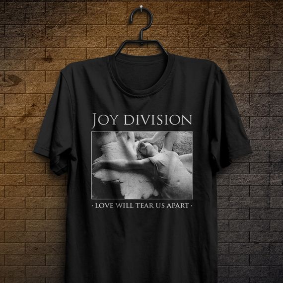 Camiseta Joy Division - Love - Logo Branco