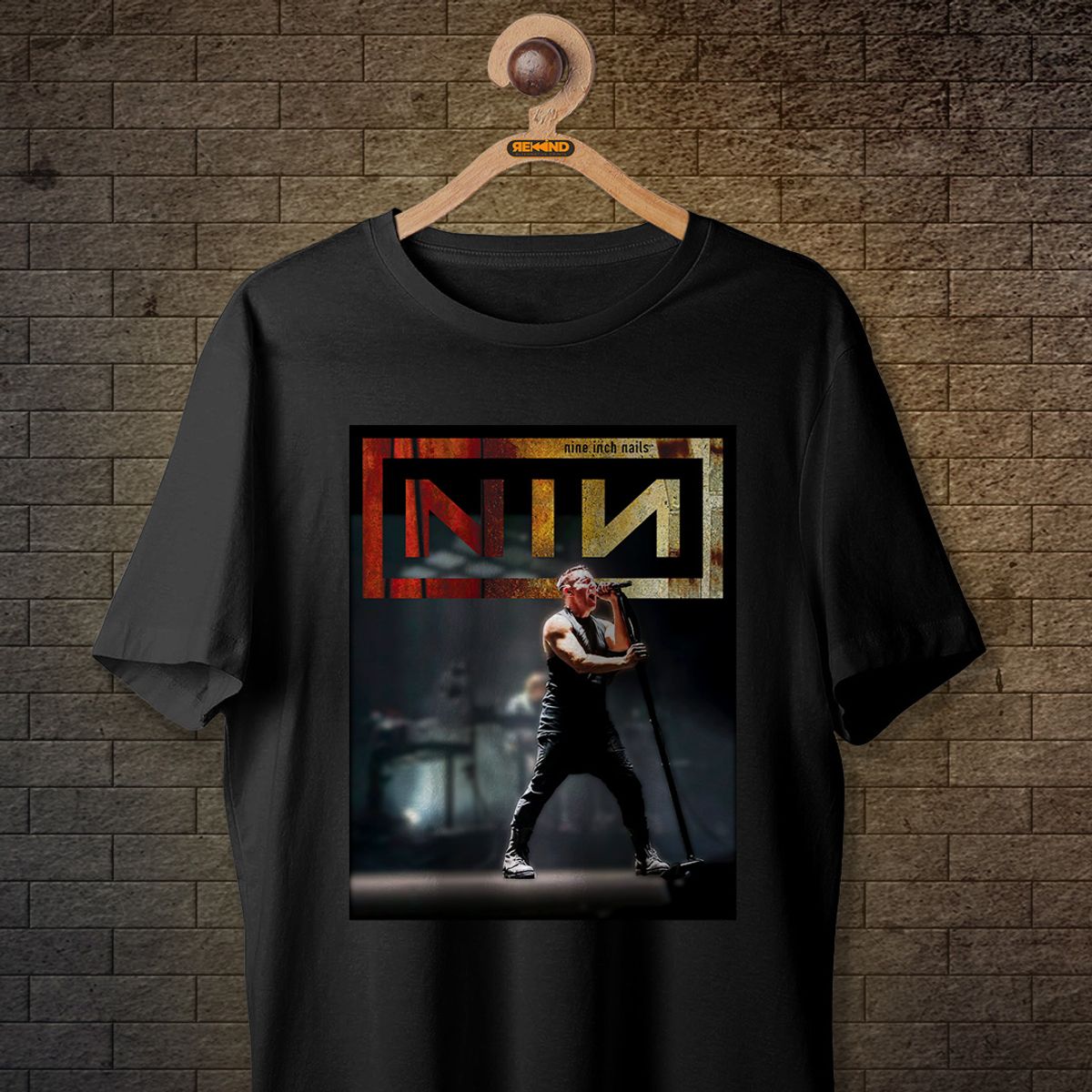 Nome do produto: Camiseta Nine Inch Nails