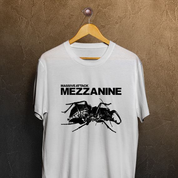Camiseta Massive Attack - Mezzanine LP