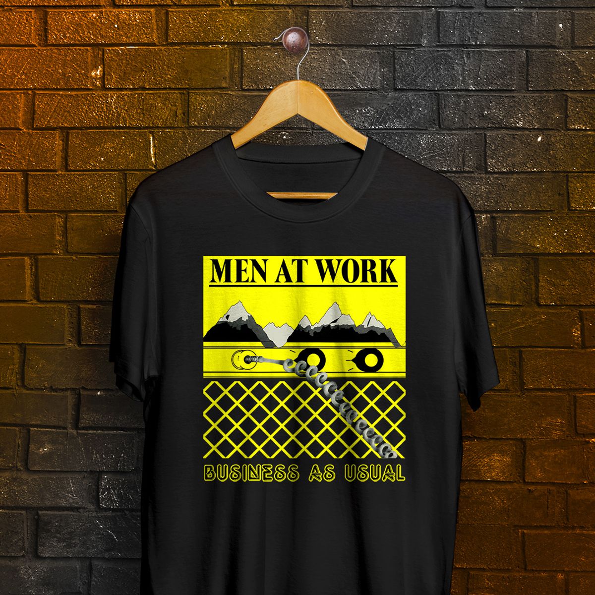 Nome do produto: Camiseta Men At Work - Business As Usual