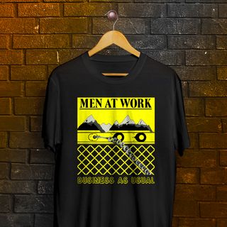 Camiseta Men At Work - Business As Usual