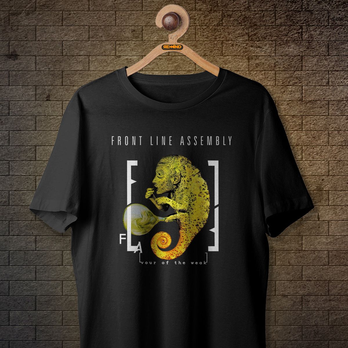 Nome do produto: Camiseta Front Line Assembly - Flavour