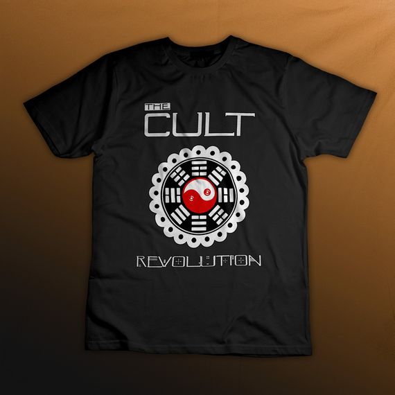 Plus Size The Cult - Revolution - Logo Branco