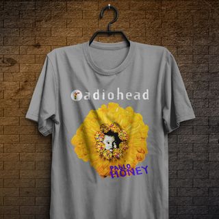 Nome do produtoCamiseta Radiohead - Pablo Honey - Logo Branco